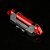 Kit 2 Lanterna Traseira Bike Sinalizador Led Pisca Ciclismo - Imagem 3