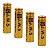 4 Bateria Recarregável Jws 14500 3.7 6800mah Lanterna Tática - Imagem 2