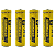 4 Baterias 18650 JWS 3,7v Com Chip Lanterna Tática 15.800mah - Imagem 1