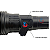 Lanterna Tática Led Cree V3 Longo Alcance Original Jws Usb - Imagem 5