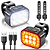 Kit Farol e Lanterna Traseira Bike 6 Leds Recarregável USB - Imagem 3