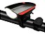 Farol Led Bike C/ Buzina Bicicleta Recarregável Usb - Vermelho - Imagem 1
