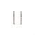 Brinco Ear Hook Côncavo Diamantes - Imagem 1