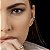 Brinco Ear Cuff Topázio Branco - Imagem 3