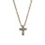 Colar Mini Cruz Diamantes - Imagem 1