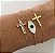 Pulseira Cruz Lisa - Imagem 2