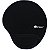 Mouse pad c/ apoio de punho em gel preto App-tech - Embalagem com 01 unidade - Imagem 1