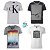 Kit 5 Camisetas Camisa Masculina Embalagem Individual Varias Marcas Pronta Entrega Envio - Imagem 5