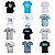 Kit 5 Camisetas Camisa Masculina Embalagem Individual Varias Marcas Pronta Entrega Envio - Imagem 2