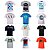 Kit 5 Camisetas Camisa Masculina Embalagem Individual Varias Marcas Pronta Entrega Envio - Imagem 3