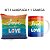 Kit Presente Dia Dos Namorados Casal Amor Almofada 35cm + Caneca 330ml - Imagem 5