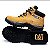 Kit Bota Adventure Caterpillar em Couro + Chinelo Carteira Cinto Palmilha - Imagem 8