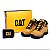 Kit Bota Adventure Caterpillar em Couro + Chinelo Carteira Cinto Palmilha - Imagem 7