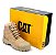 Bota Coturno Botina Caterpillar 100% Couro Promoção Cat Nude com Rosa Feminino - Imagem 1
