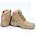 Bota Coturno Botina Caterpillar 100% Couro Promoção Cat Nude com Rosa Feminino - Imagem 4