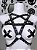 Harness pentagrama spiked - Imagem 1
