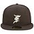 Boné 59FIFTY Fitted Essentials Fear Of God Aba Reta Marrom - Imagem 1