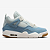 Tênis Air Jordan 4 Denim Worn Blue Jeans Azul - Imagem 1