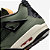 Tênis Jordan 4 Retro OG SP Undefeated 2025 Verde Militar - Imagem 7