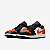 Tênis Air Jordan 1 Low Black White Sail Starfish - Imagem 2