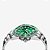Relógio LAARVEE PEA001 Silver Precision Steel Green Bezel Green Dial - Imagem 3