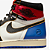 Tênis Union LA x Fragment x Air Jordan 1 Retro High OG SP Varsity Red Sport Royal - Imagem 6