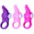 Anel Peniano com Vibrador e Detalhe Estrelado Vip Mix - Imagem 1