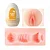 Masturbador Masculino Egg Funny  Formato Vagina em Cyberskin Vip Mix - Imagem 1