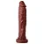 Mon Plaisir Prótese Realística com Veias Maciça 17 x 3,5 Soulsex - Imagem 1