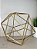 Forma geometrica dourada em metal G - Imagem 6