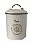 Pote Hermetico Aco Tea Organic Branco Gold - Imagem 1
