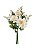 Ramalhete Dalia Creme Outono 42cm - Imagem 1