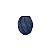 VASO DECOR VIDRO (AZUL) 21,2cm 18d (FLORARTE) - Imagem 1
