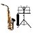 Kit Sax Alto Eagle SA500BG Estante Para Partitura Com Case - Imagem 1