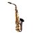 Kit Sax Alto Eagle SA500BG Estante Para Partitura Com Case - Imagem 4