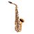 Kit Sax Alto Eagle SA500LN Estante Para Partitura Com Case - Imagem 4