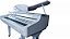 Piano Digital Acordes GRAND GP510 - Branco - Imagem 6