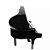 Piano Digital Acordes AC-3000 - Cauda Média (1,50 x 1,60m) - Preto brilho - Imagem 4
