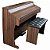 Piano Digital Acordes AC-3000 - Armário - Marrom Fosco - Imagem 8