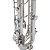 Clarone Contrabaixo de metal (paperclip) c/ extensão até dó grave - Metal - SCHCB-099 - Imagem 7