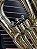 Tuba 3/4 de C/ 3 pistos Schieffer em Si Bemol Laqueada e case super luxo - JBBB-335L - Imagem 6