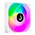 Cooler FAN Frost White 120mm, RGB, Branco, RM-MB-02-5V - Rise Mode - Imagem 1