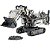 Escavadeira Liebherr R 9800, Technic, Controlada por Aplicativo, 42100 (Openbox) - Lego - Imagem 2