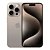 Smartphone iPhone 15 Pro 256gb, Câmera de 48Mp, Rede 5G e-Sim, Titânio Natural - Apple - Imagem 1