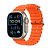 Apple Watch Ultra 2 49mm, Celular + GPS Caixa Titânio, Pulseira Oceano Laranja - Apple - Imagem 1