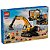 Escavadeira de Construção Amarela, City, 60420 - Lego - Imagem 2