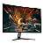Monitor Gamer Mancer Valak VX3, 27 Pol, VA, Curvo, 2K, 1ms, 180Hz, FreeSync, MCR-VLKVX3-BL01 (Seminovo) - Mancer - Imagem 2