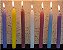 Vela Palito 15 CM  Branca ou colorida, caixa com 100 velas  - granel - Imagem 1