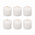 Caixa com 6 velas 90g - Brancas - Imagem 3