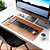 Mousepad Grande Caramelo 80x30 Deskpad Couro Antiderrapante Mesa Computador Notebook KingPad - Imagem 5